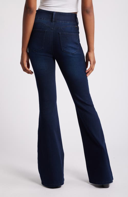 Shop 1822 Denim Fit & Lift High Waist Flare Jeans In Ailani