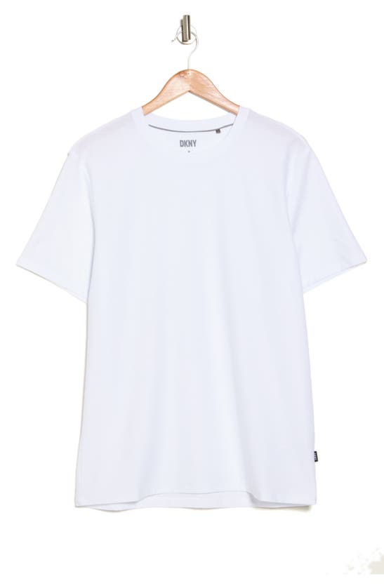 Shop Dkny Sportswear Transit T-shirt In White