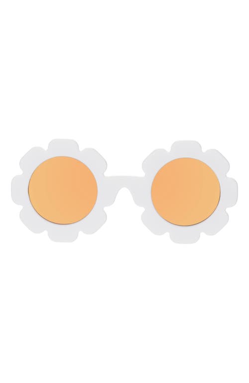 Babiators Kids' Polarized Flower Sunglasses in Daisy at Nordstrom, Size 6 Y