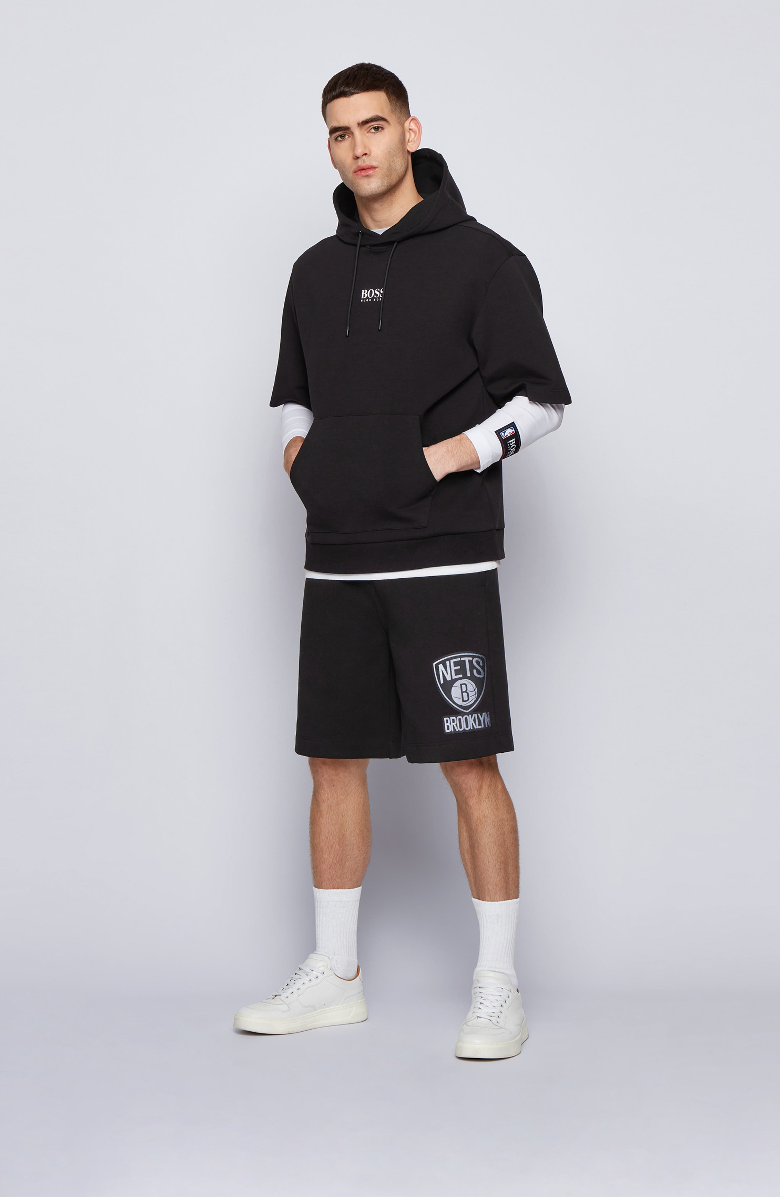nba short sleeve hoodie