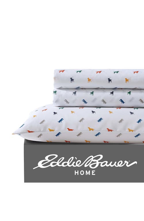 Eddie Bauer Buddy The Dog Sheet Set In White