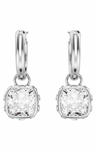 Lightbox Round Lab Grown Diamond Solitaire Stud Earrings in 4.0ctw White Gold