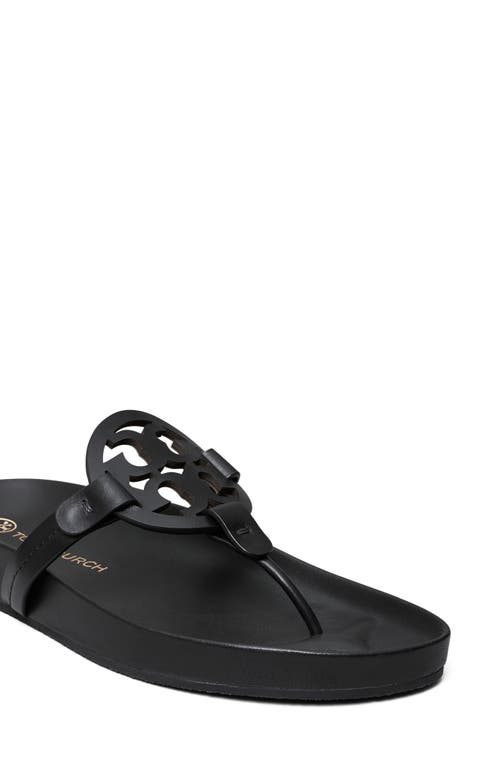 Tory Burch Miller Soft Sandal In Perfect Black/perfect Black