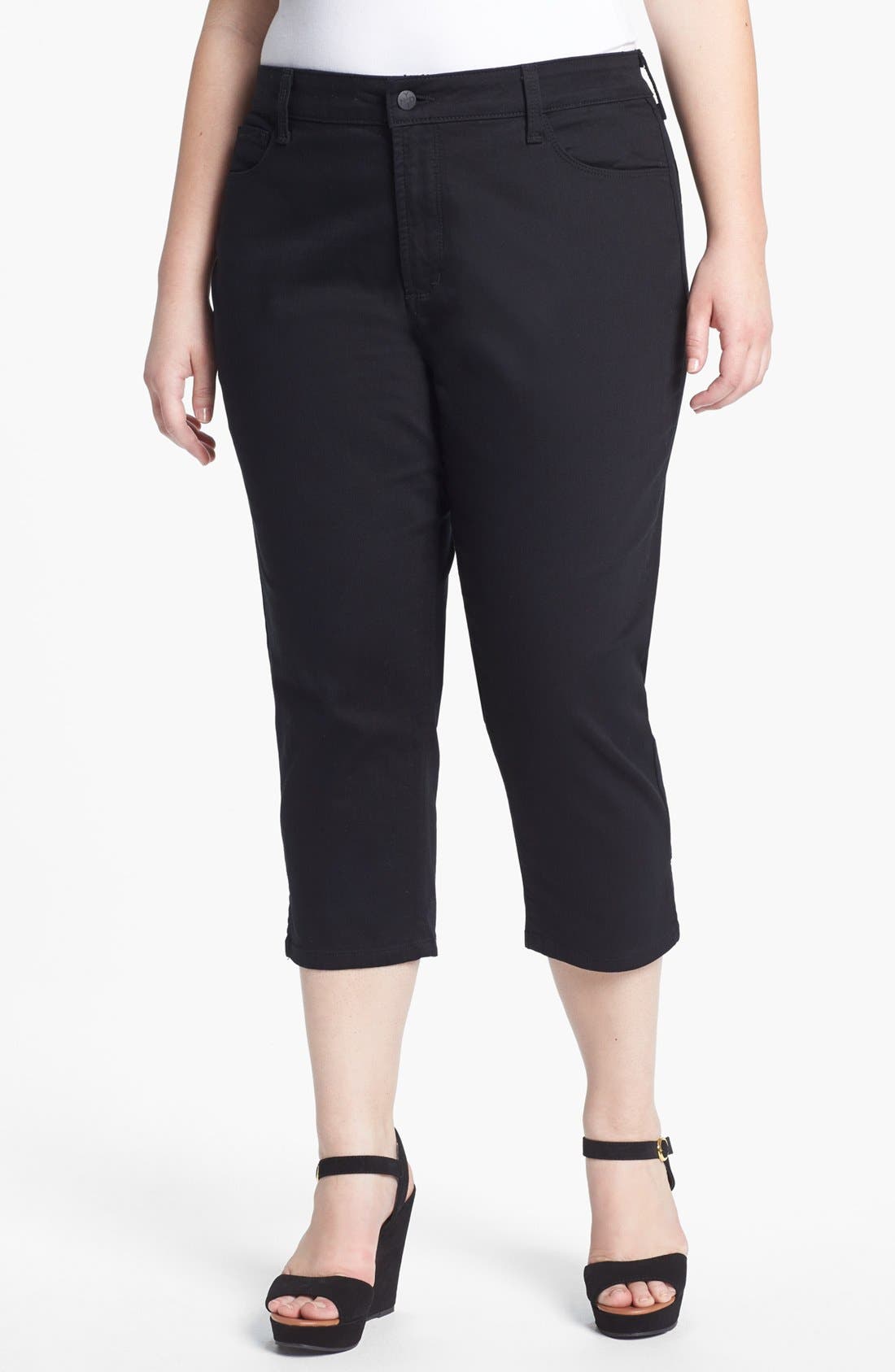 NYDJ Crop Stretch Jeans (Plus Size) Nordstrom
