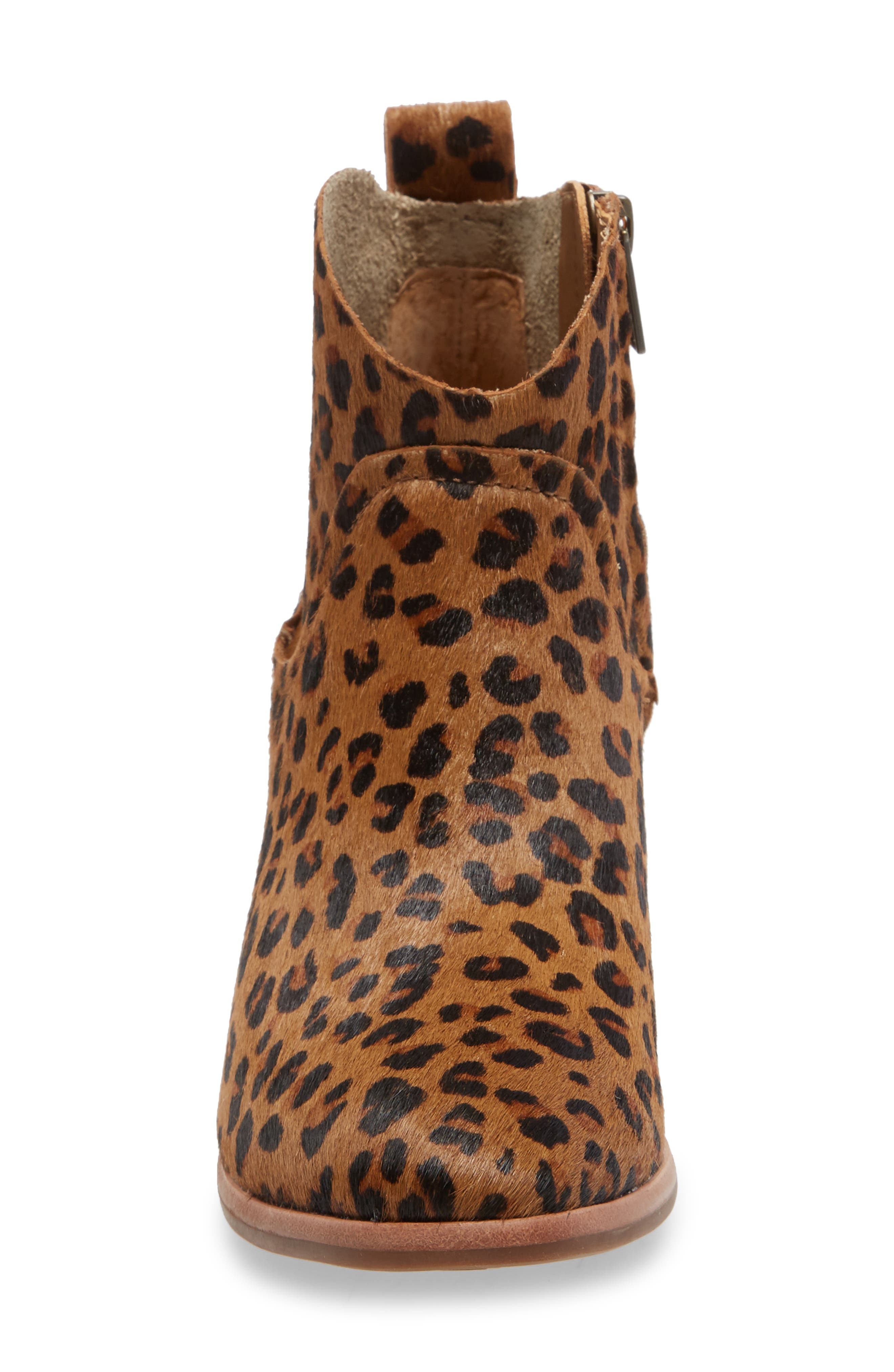 peacocks leopard print boots