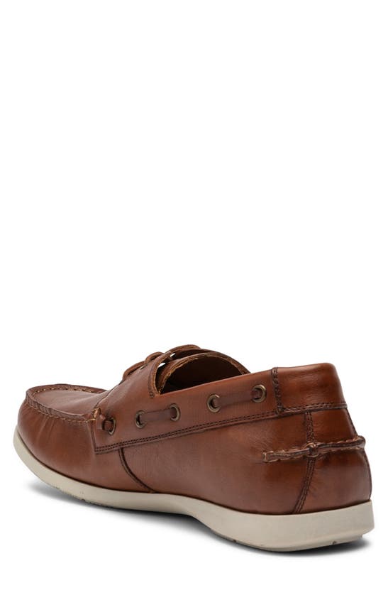 Shop Rodd & Gunn Gordons Bay Boat Shoe In Cognac 2.0