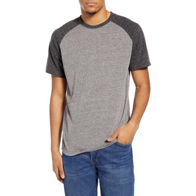 Threads 4 Thought Clyde Colorblock Raglan T-Shirt, Grey