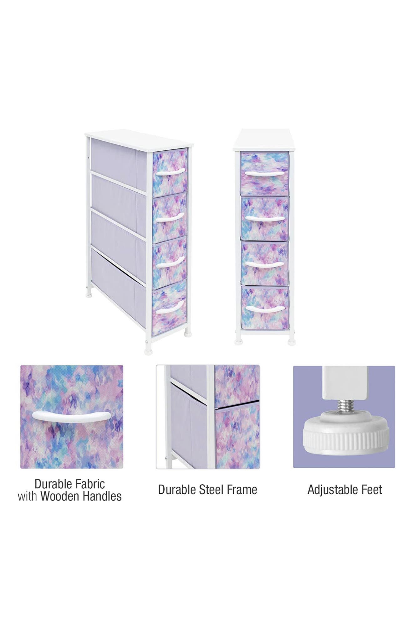 SORBUS Narrow 4Drawer Chest Dresser Nordstromrack