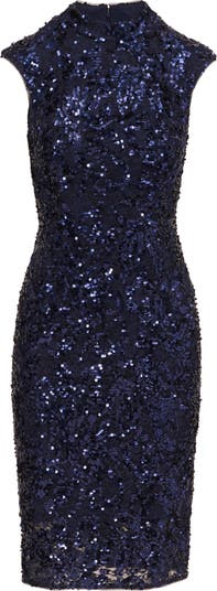 Adrianna Papell Sequin Lace Sheath Dress Nordstrom