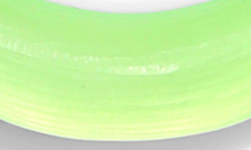 Shop Alexis Bittar Lucite® Crescent Pendant Necklace In Neon Green