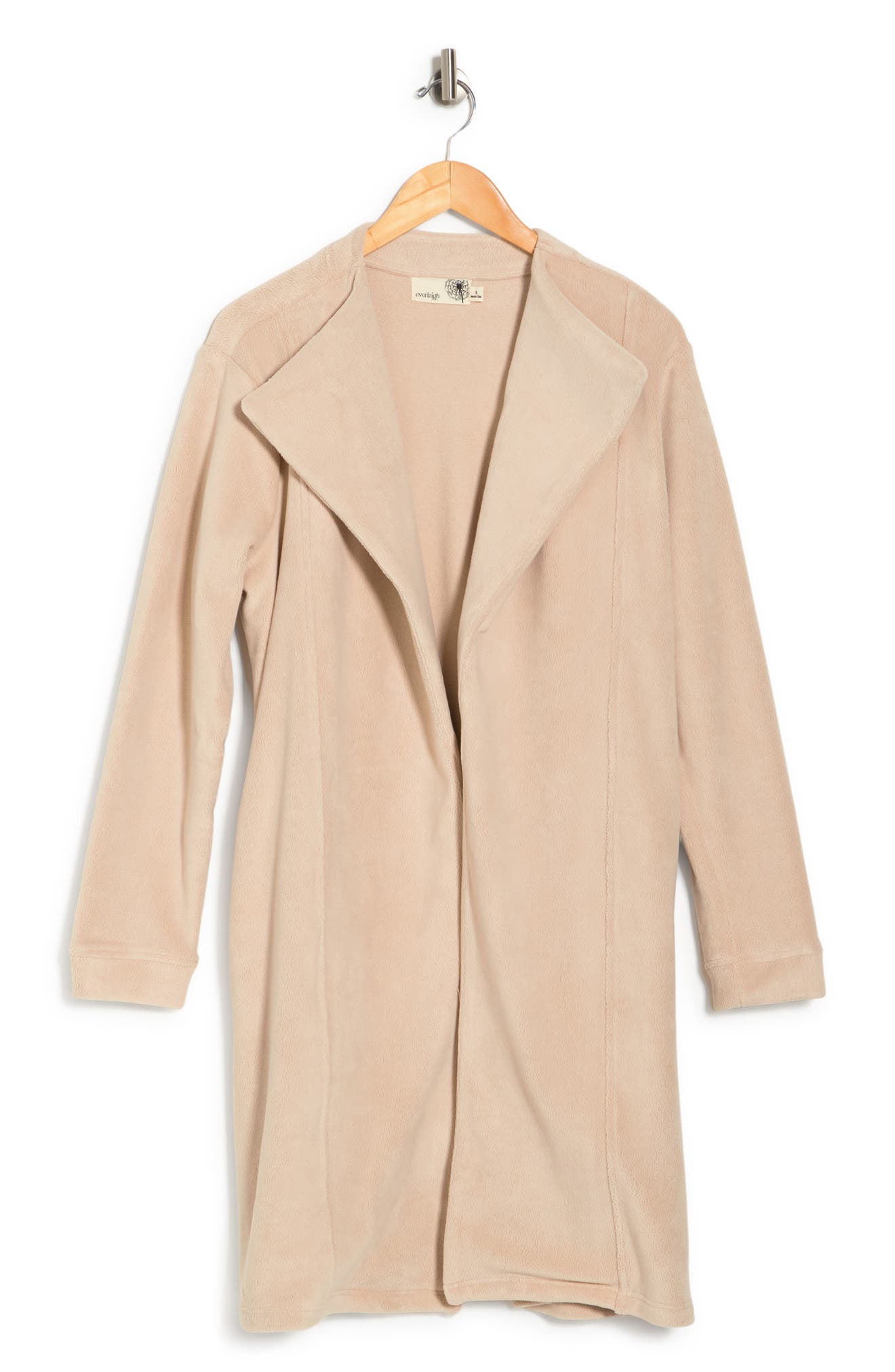 fleece duster coat