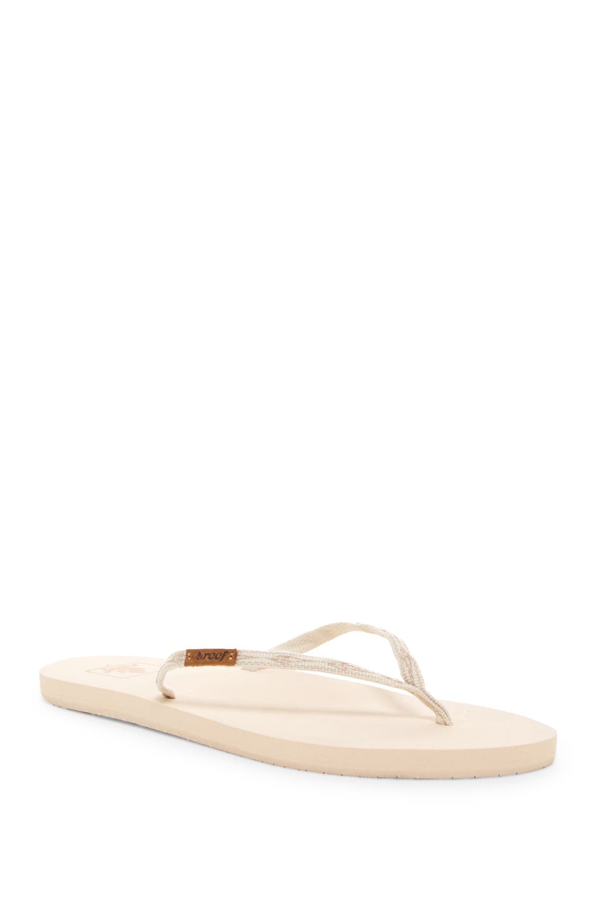 reef slim ginger flip flops