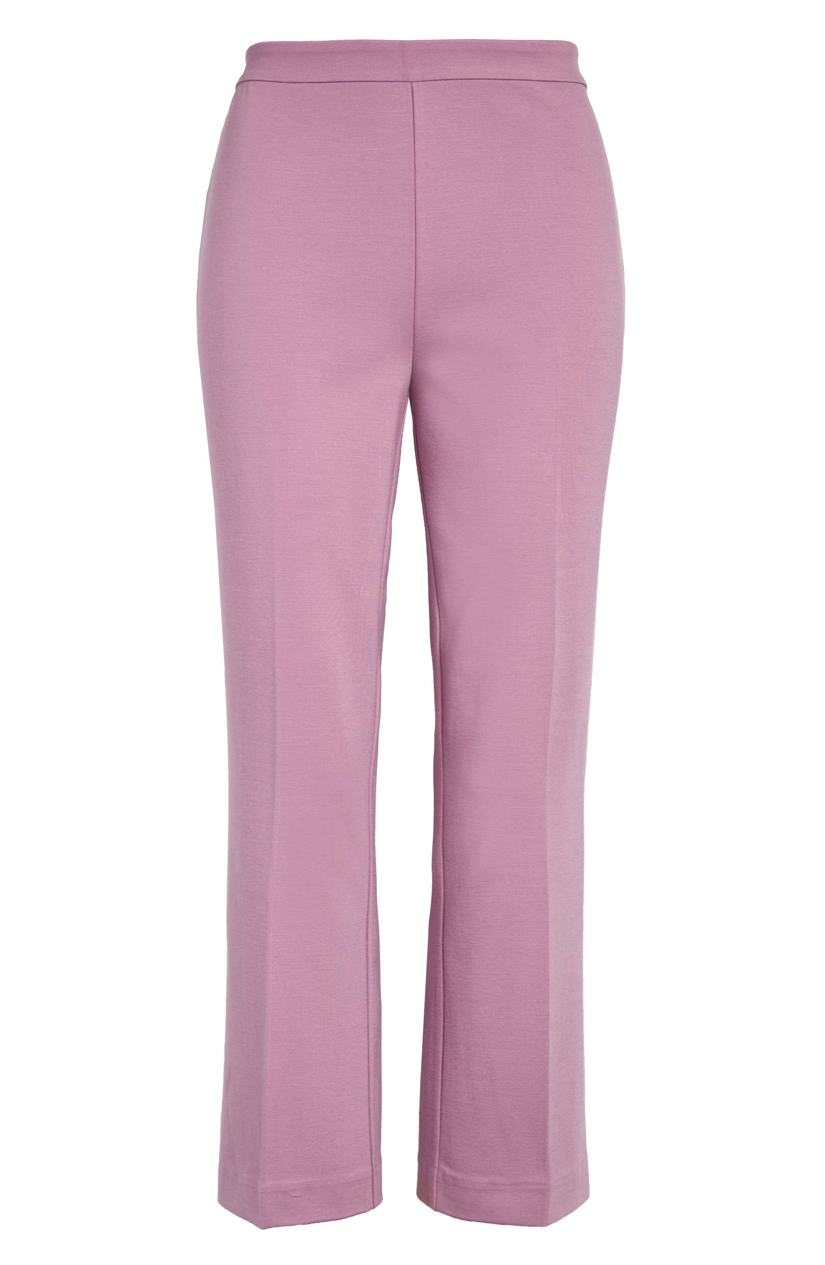 Halogen Kick Flare Ponte Knit Crop Pants Nordstrom Rack