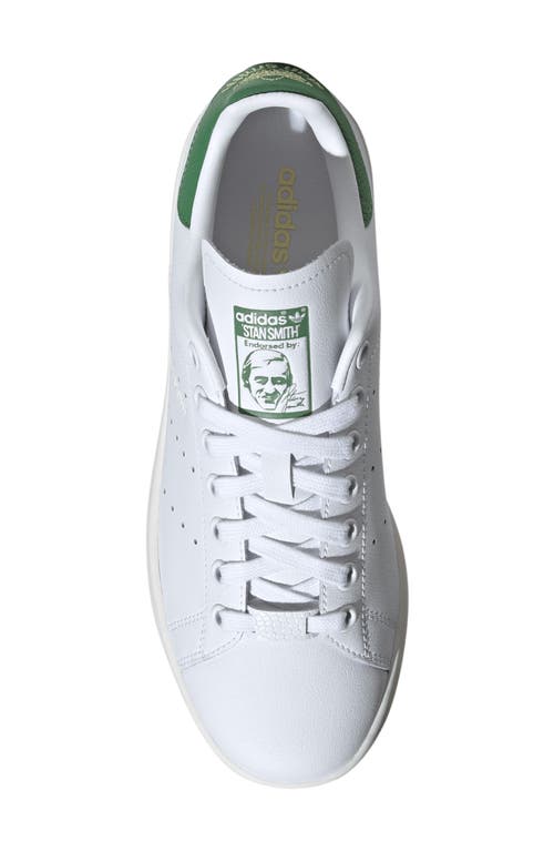 Shop Adidas Originals Adidas Primegreen Stan Smith Sneaker In White/preloved Green/yellow