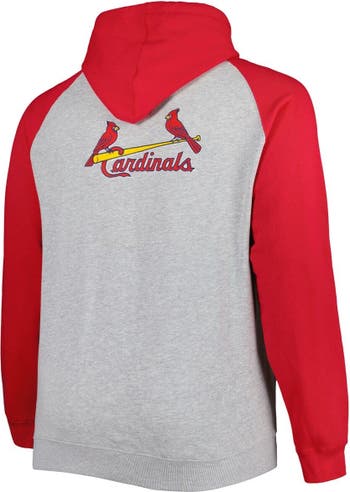 Profile Men's Red St. Louis Cardinals Big & Tall Long Sleeve T-Shirt