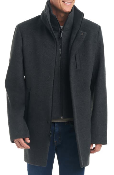 Men's Grey Coats & Jackets