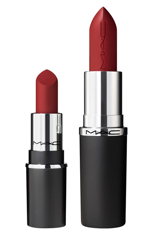 Shop Mac Cosmetics Mini M·a·cximal Sleek Satin Lipstick In Brick-o-la