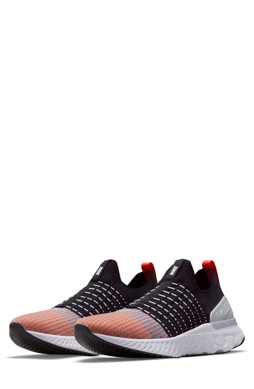 Shop Nike Gender Inclusive React Phantom Run Flyknit 2 Running Shoe In Black/white/orange