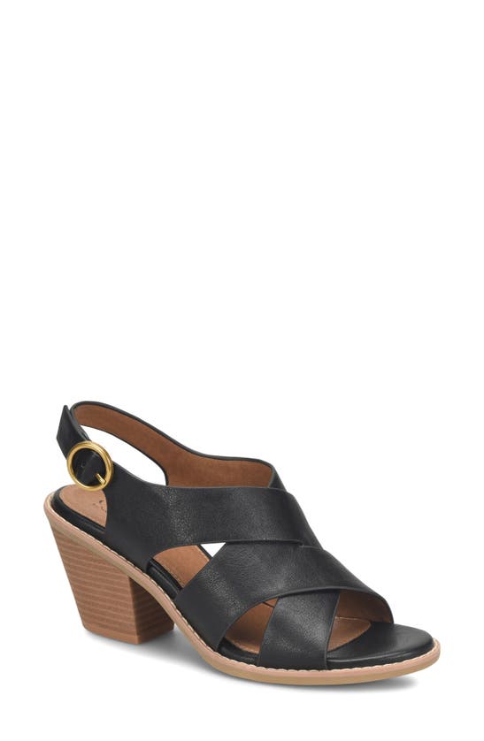 Eurosoft Terrie Block Heel Sandal In Black