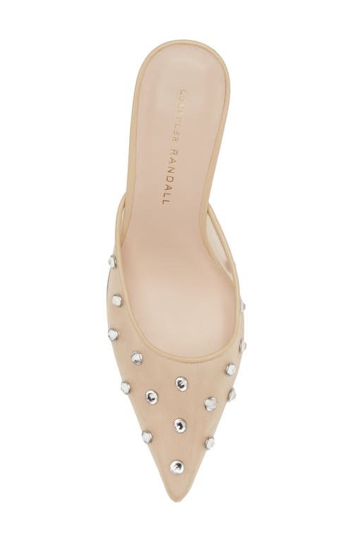 LOEFFLER RANDALL LOEFFLER RANDALL PALOMA EMBELLISHED POINTED TOE MULE 