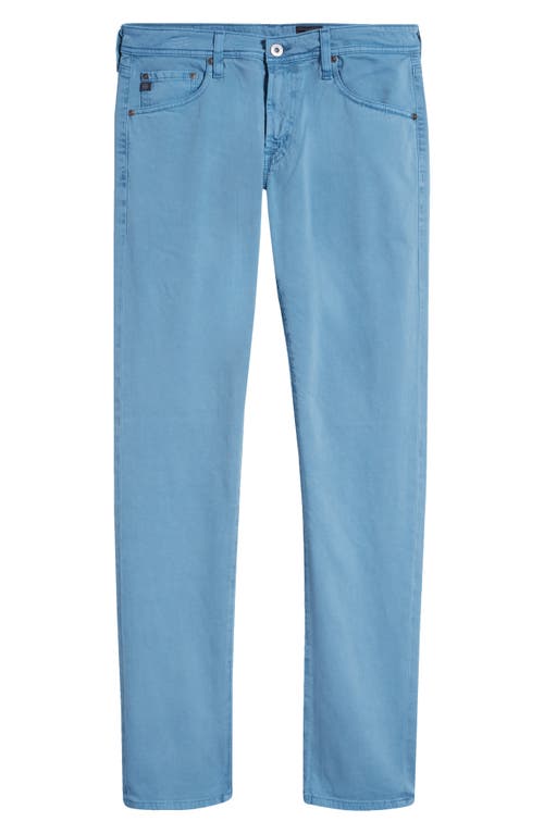 Shop Ag Tellis Sud Modern Slim Fit Stretch Twill Pants In Sulfur Blue Nigel