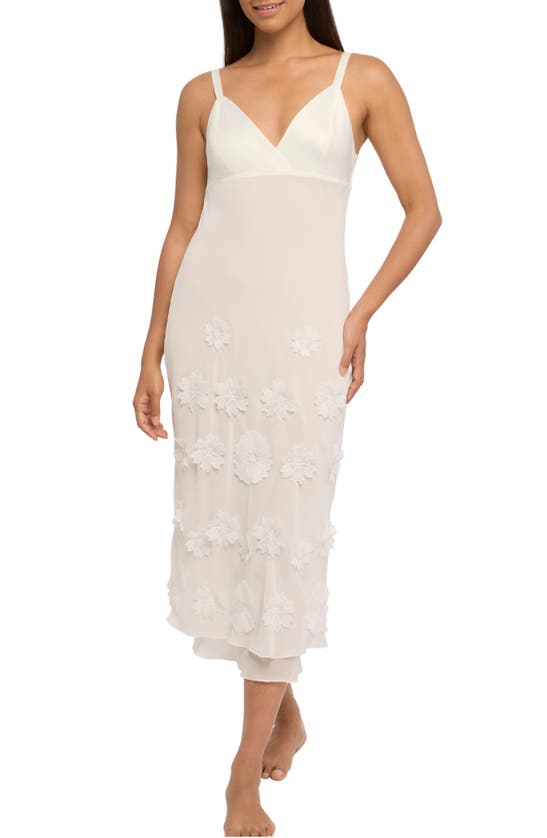 Shop Rya Collection Saint Tropez Nightgown In Ivory