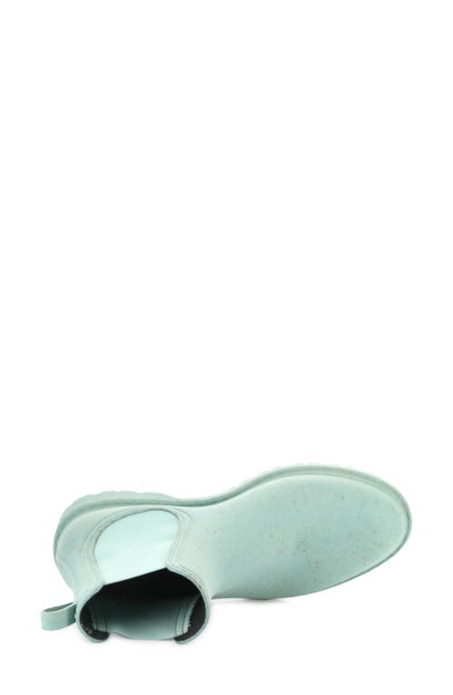 Asportuguesas By Fly London Oak Waterproof Chelsea Boot In Mint Rubber Cork