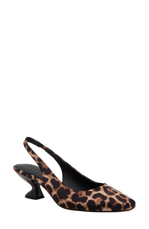 Shop Katy Perry Laterr Slingback Pump In Coffee Multi