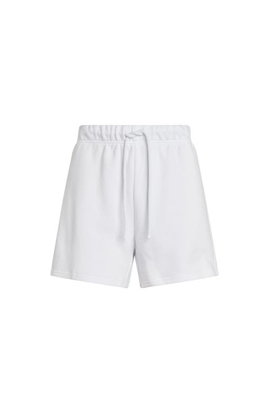 Shop Electric Yoga Gym Shorts In White