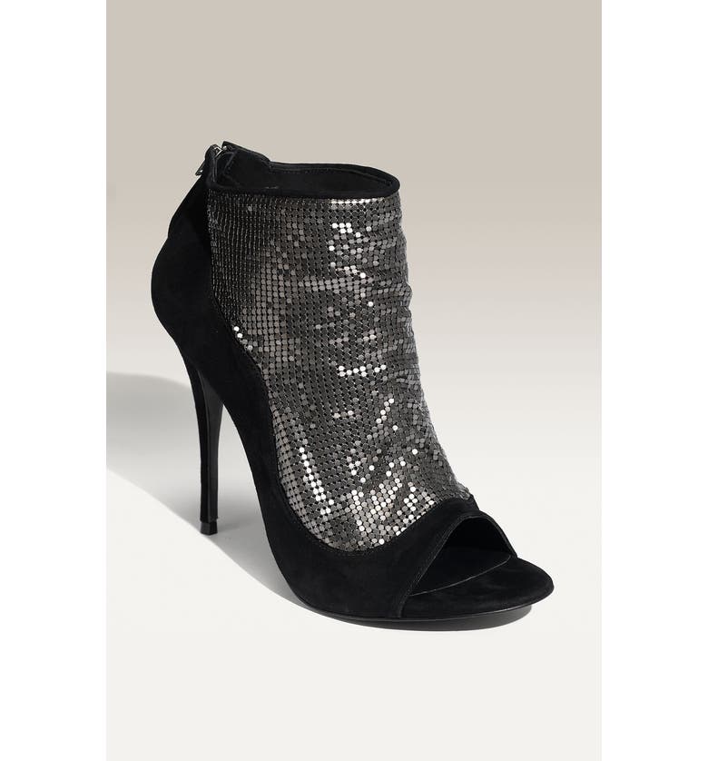 ELIZABETH AND JAMES 'Lena' Bootie, Main, color, BLACK SUEDE
