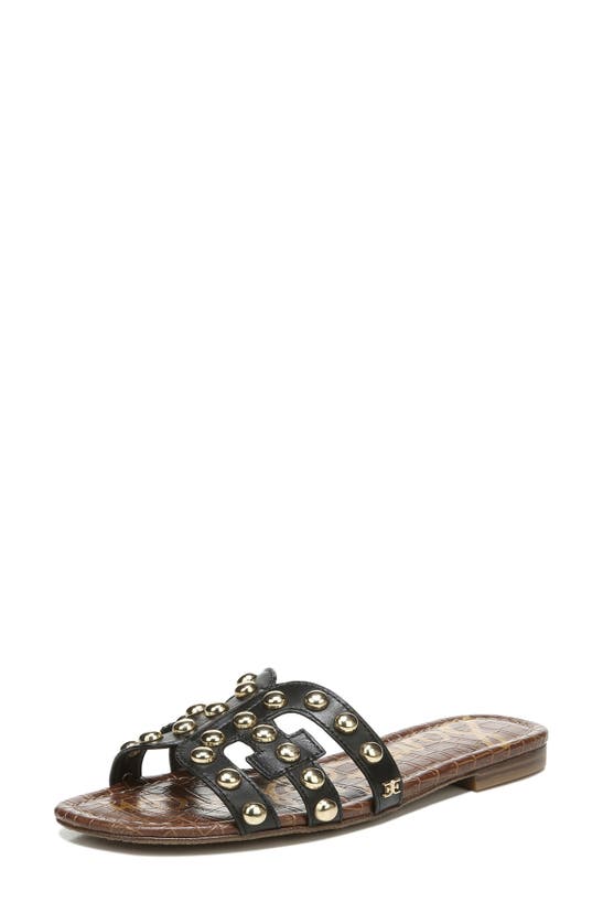 Sam Edelman Bay Cutout Slide Sandal In Black