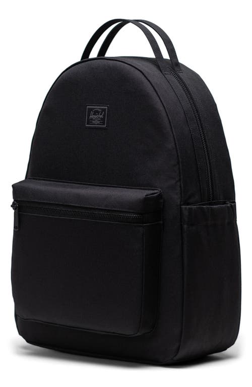 Shop Herschel Supply Co . Nova Mid Volume Backpack In Black Tonal