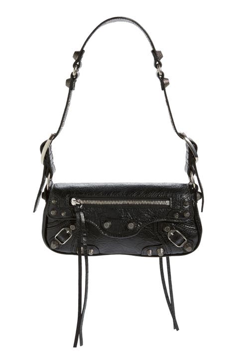 Extra Small Le Cagole Lambskin Leather Shoulder Bag