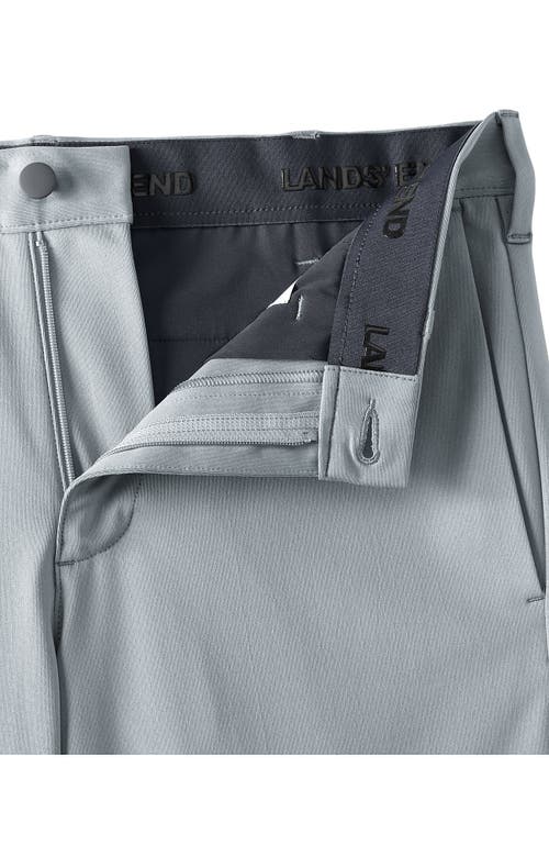 Shop Lands' End Traditional Fit Flex Performance Golf Pants In Silver Frost