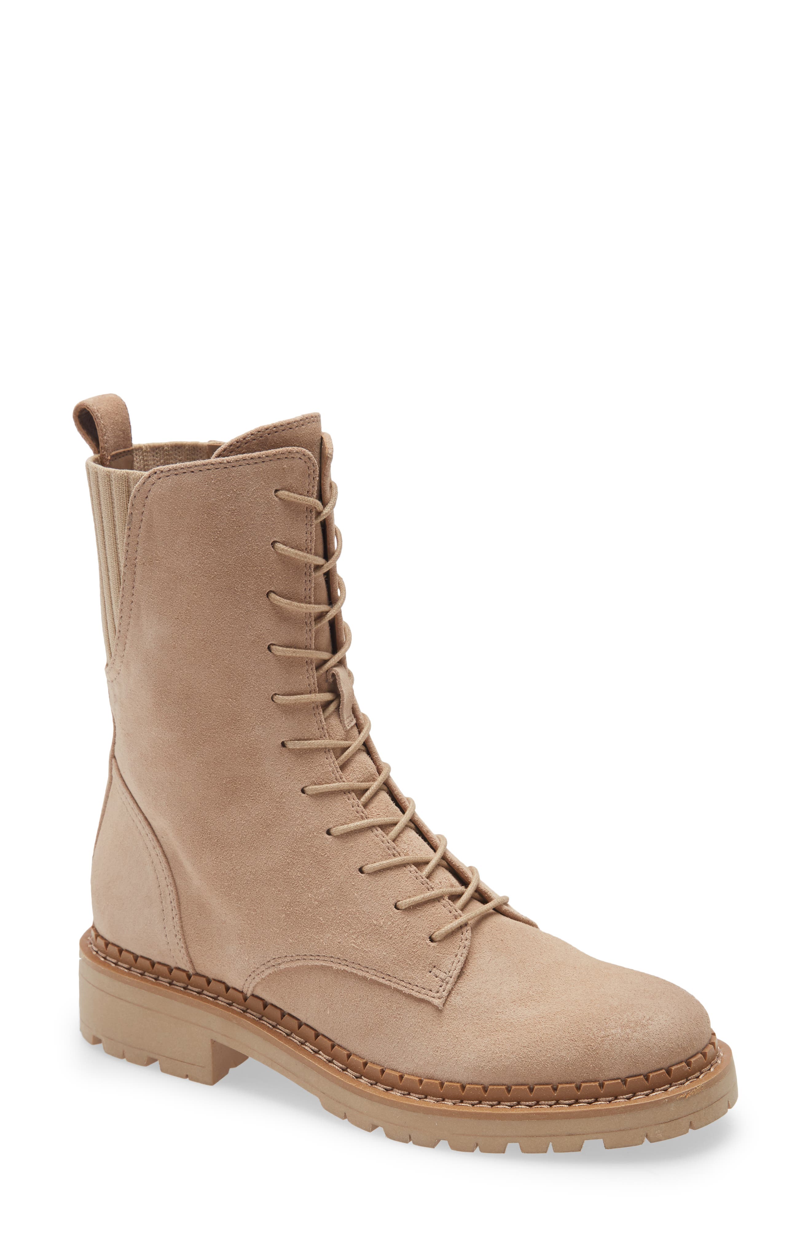 suede western ankle boots