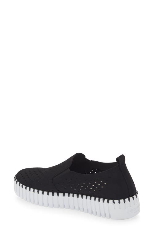 Shop Ilse Jacobsen Tulip Slip-on Sneaker In Black