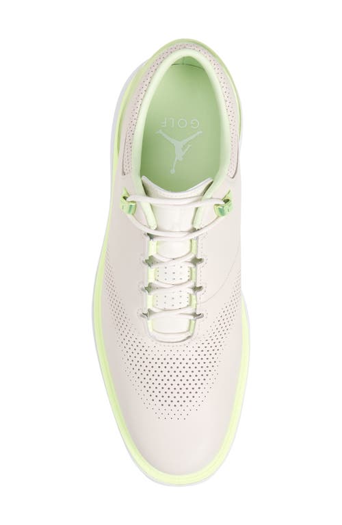 Shop Jordan Adg 4 Golf Shoe In Phantom/barely Volt/white