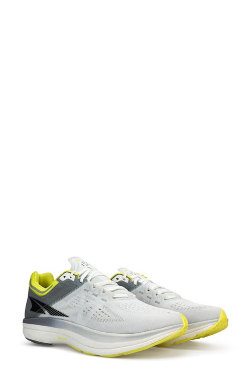 Altra Vanish Tempo Running Shoe in Gray/Yellow