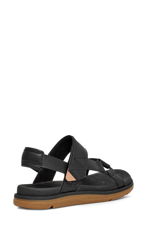 Shop Teva Madera Slingback Sandal In Black