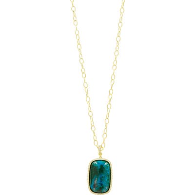 Freida Rothman Harmony Large Stone Pendant Necklace