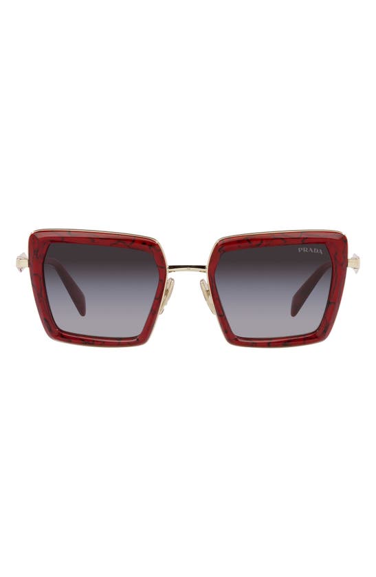 Prada Woman Sunglasses Pr 55zs In Grey Flash