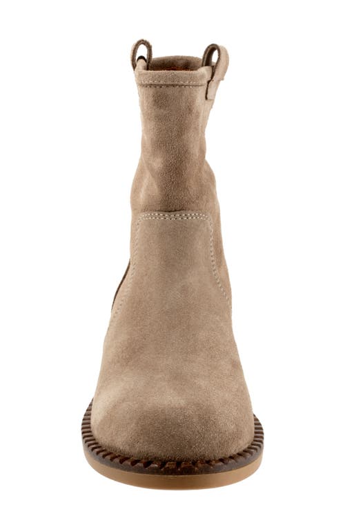 Bueno Olina Bootie In Tobacco Suede