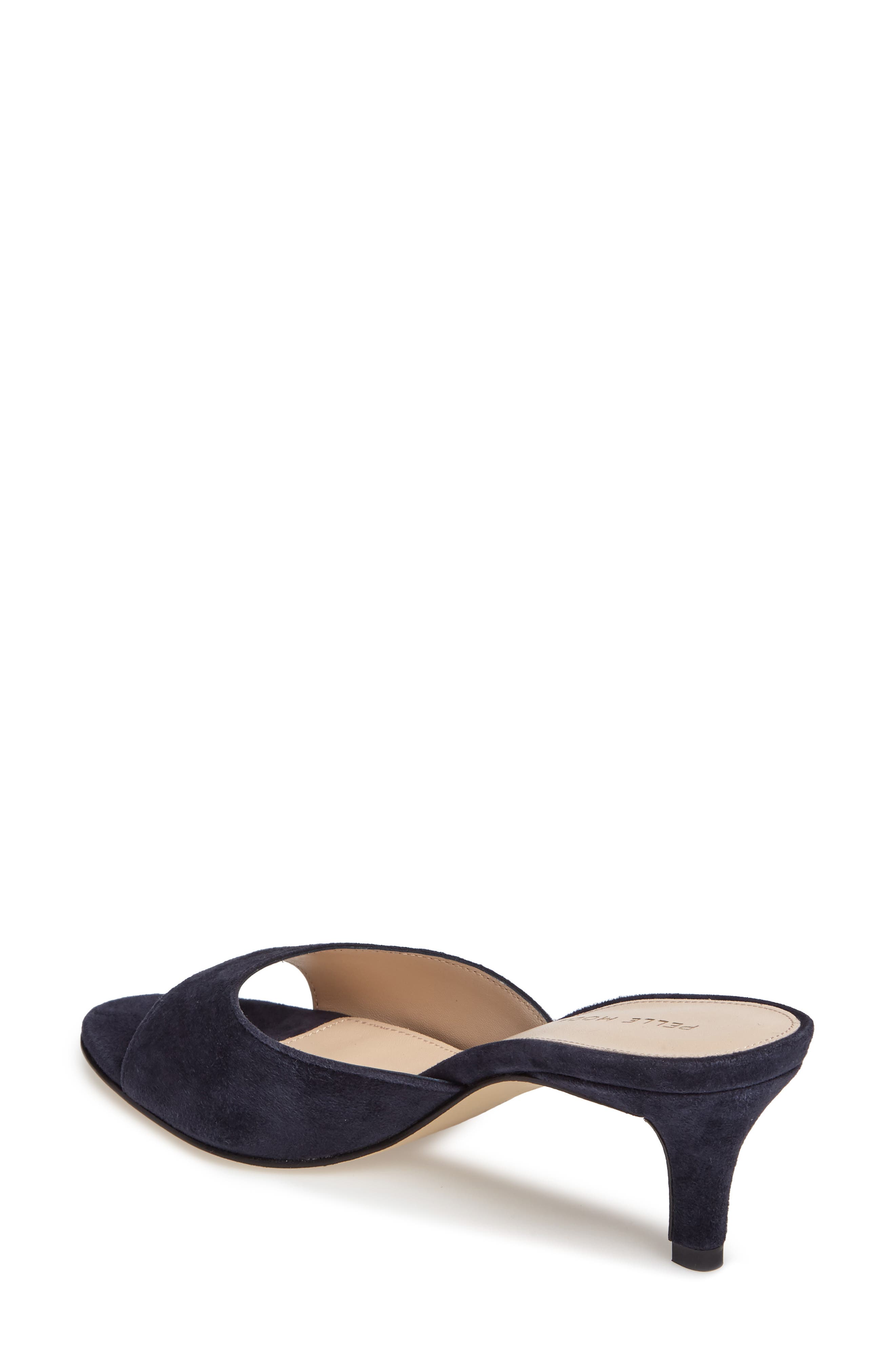pelle moda bex kitten heel slide