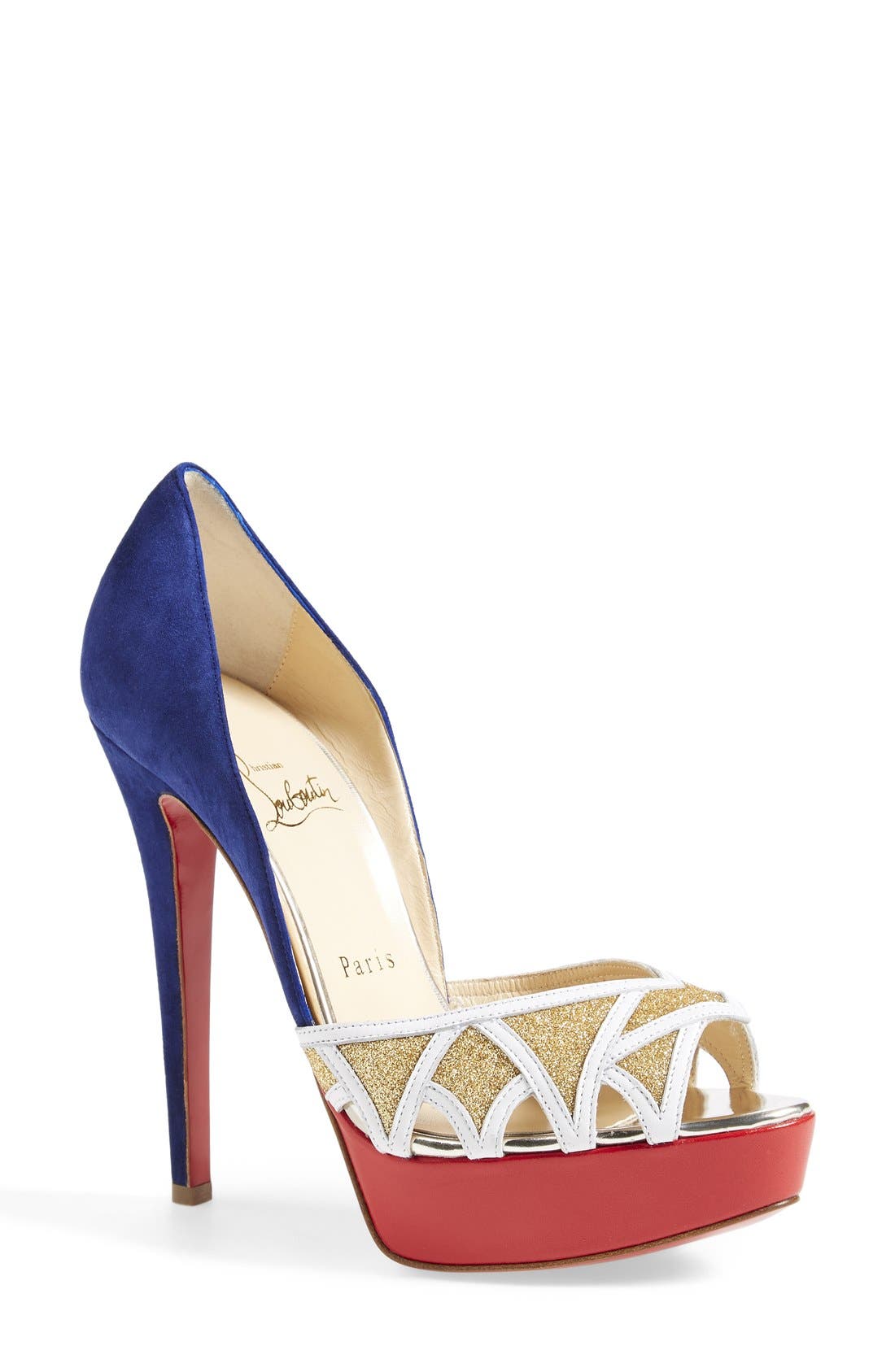 Christian Louboutin Open Toe Pump | Nordstrom