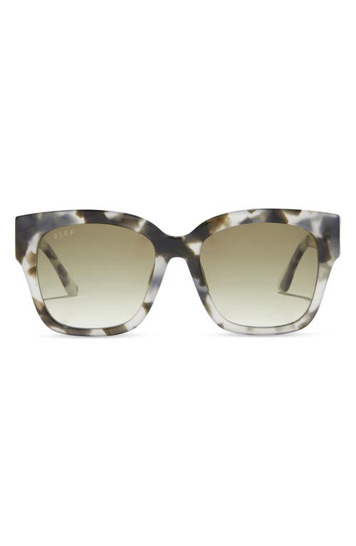 Bella II 54mm Polarized Gradient Square Sunglasses in Kombu/Olive Gradient