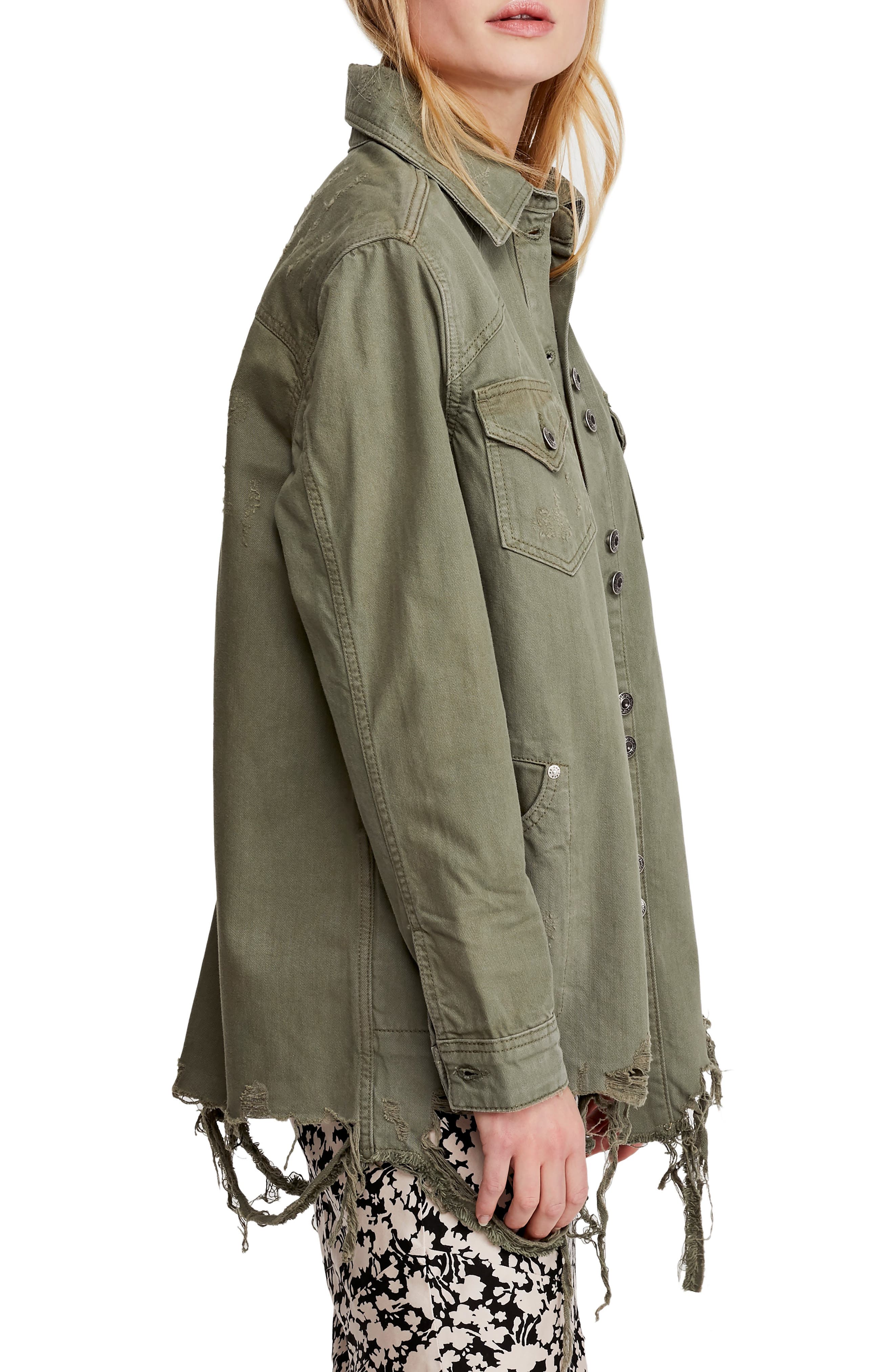 Free People Moonchild Shirt Jacket 