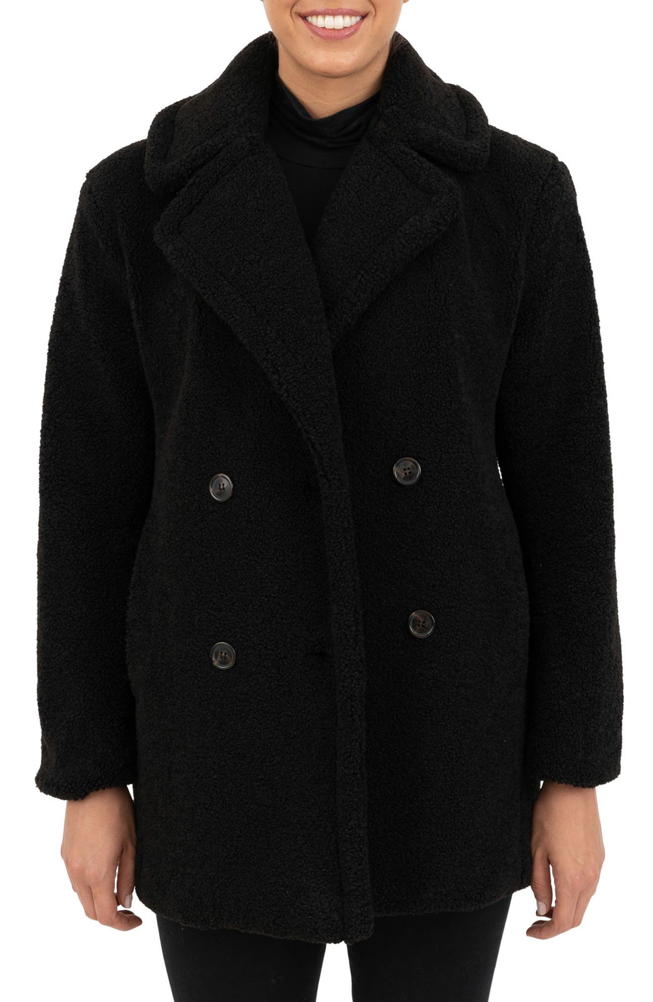 14706円 【オープニング大セール】 Kensie ケンジー ファッション アウター Womens B W Houndstooth Midi Walker Coat Outerwear L