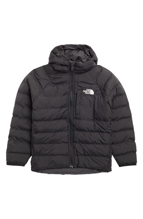 THE NORTH FACE THE NORTH FACE KIDS' PERRITO WATER REPELLENT REVERSIBLE HOODED QUILTED JACKET 