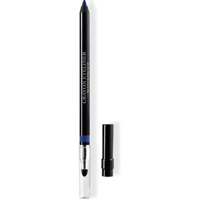 Dior Long-Wear Waterproof Eyeliner Pencil - 254 Captivating Blue