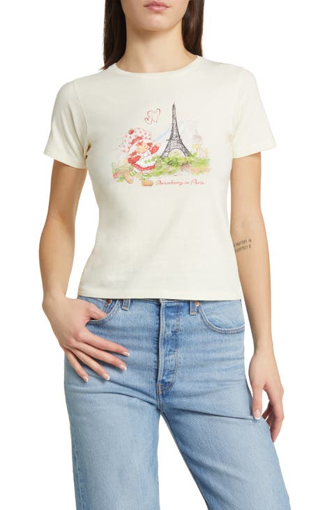 Eiffel Hearts Graphic Baby T-Shirt